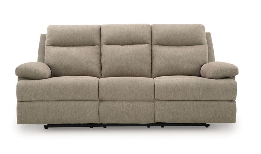 SIDE-SWIPE REC SOFA W/DROP DOWN TABLE