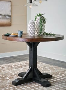 VALEBECK ROUND DRM COUNTER TABLE