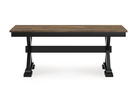 WILLOW DINING TABLE, 4 CHAIRS AND BENCH