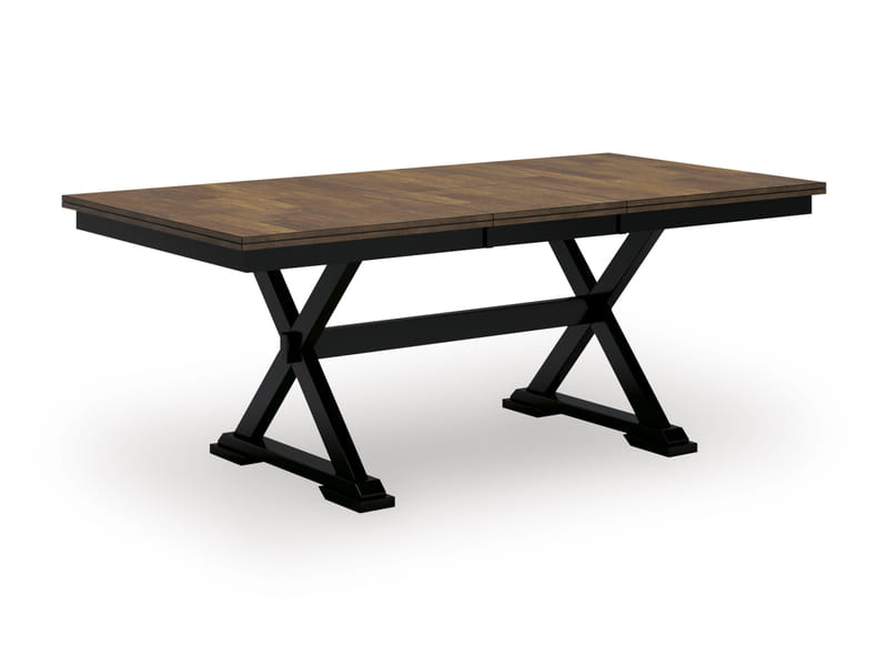 WILLOW DINING TABLE, 4 CHAIRS AND BENCH