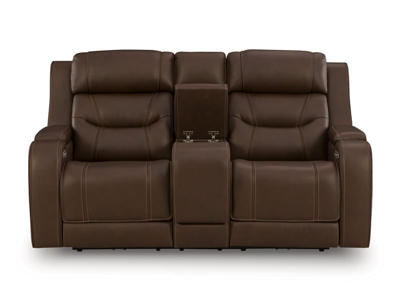 KNIGHTINGTON PWR REC LOVE W/AUDIO SEATING IN BROWN