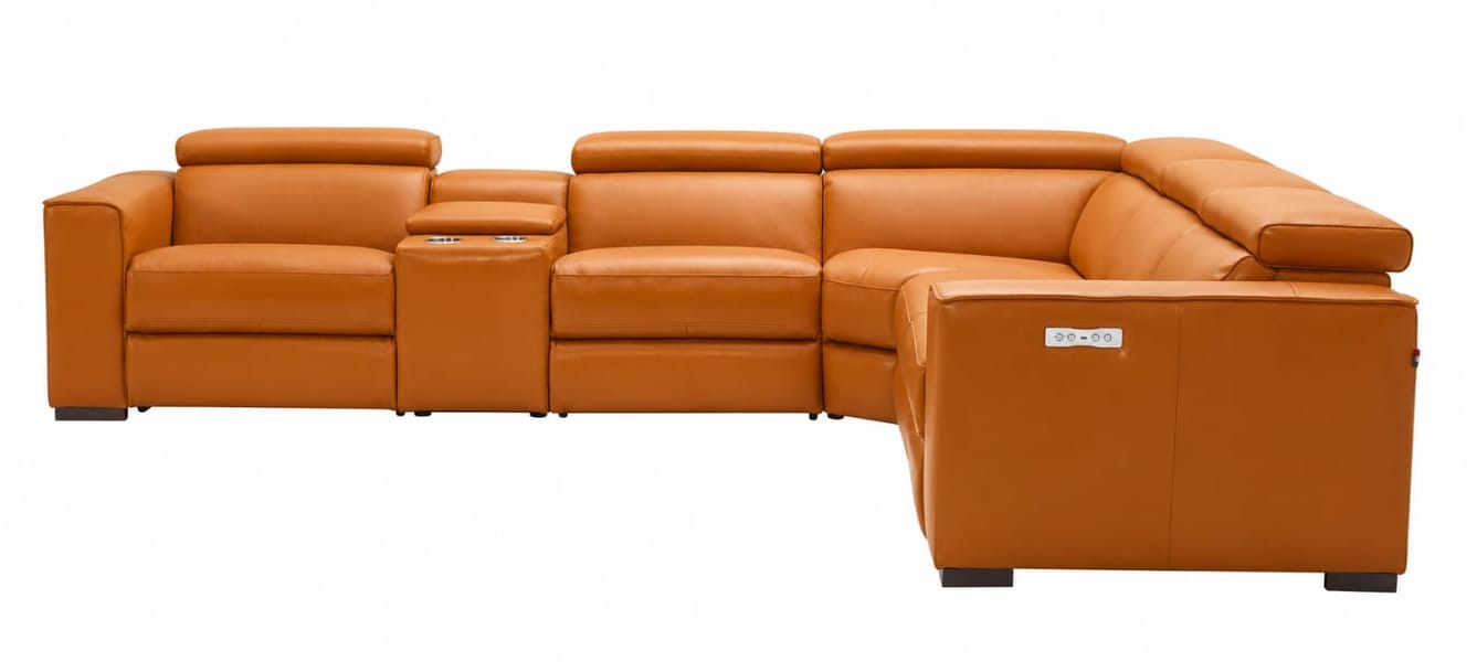 MONARCH PUMPKIN POWER MOTION SECTIONAL