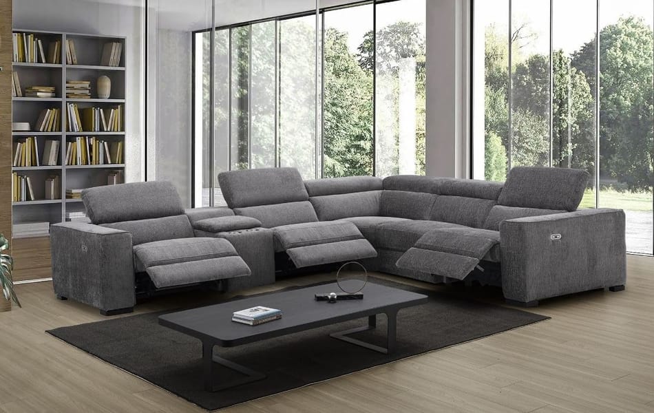 MONARCH PUMPKIN POWER MOTION SECTIONAL