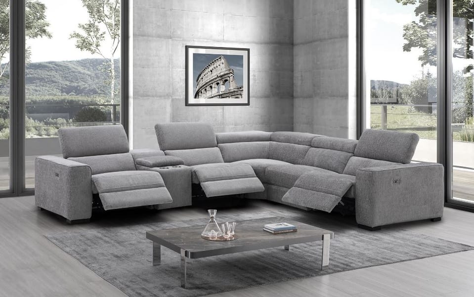 MONARCH PUMPKIN POWER MOTION SECTIONAL