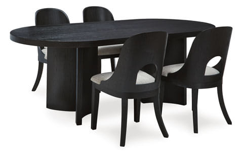 NOIR 5-PIECE DINING SET