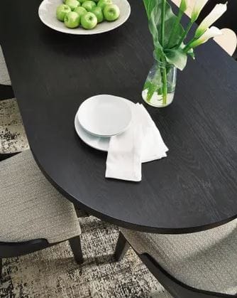 NOIR 5-PIECE DINING SET