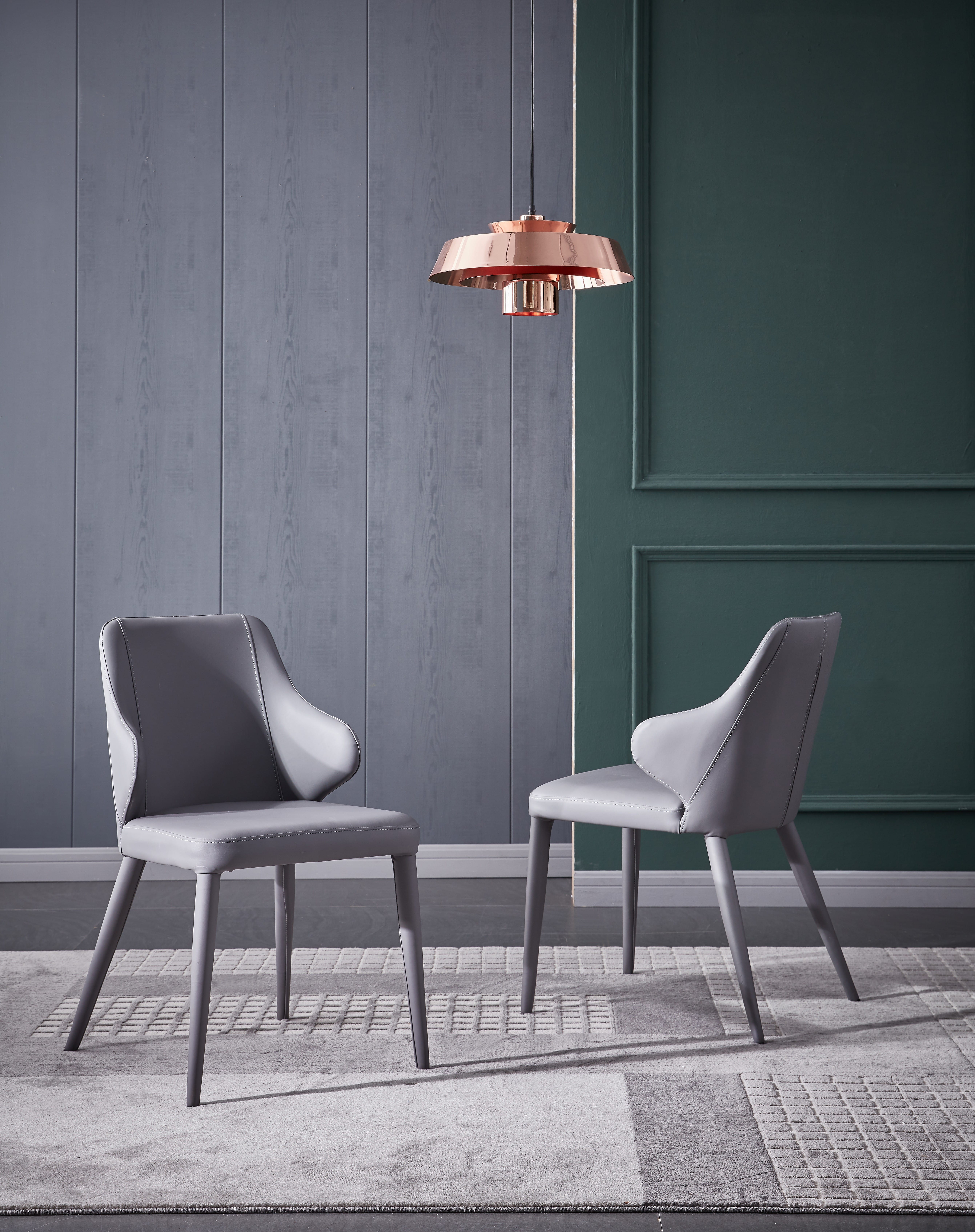 MONTEREY GREY UPHOLSTERED DINING CHAIR