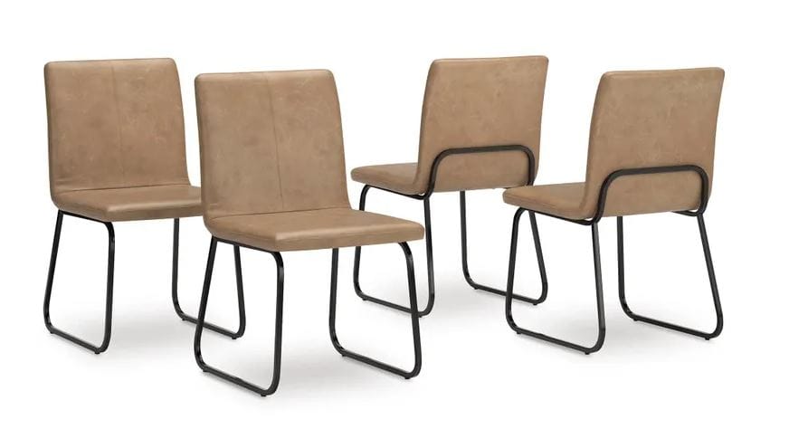 HARLOW TOAST UPHOLSTERED DINING CHAIR (4/CN)