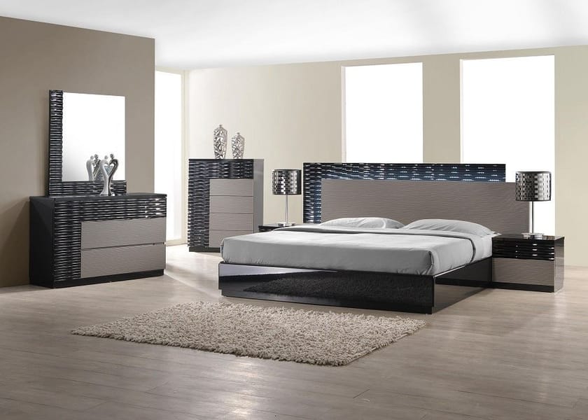MANHATTAN QUEEN BEDROOM SET - QB, 2NS, DR/M