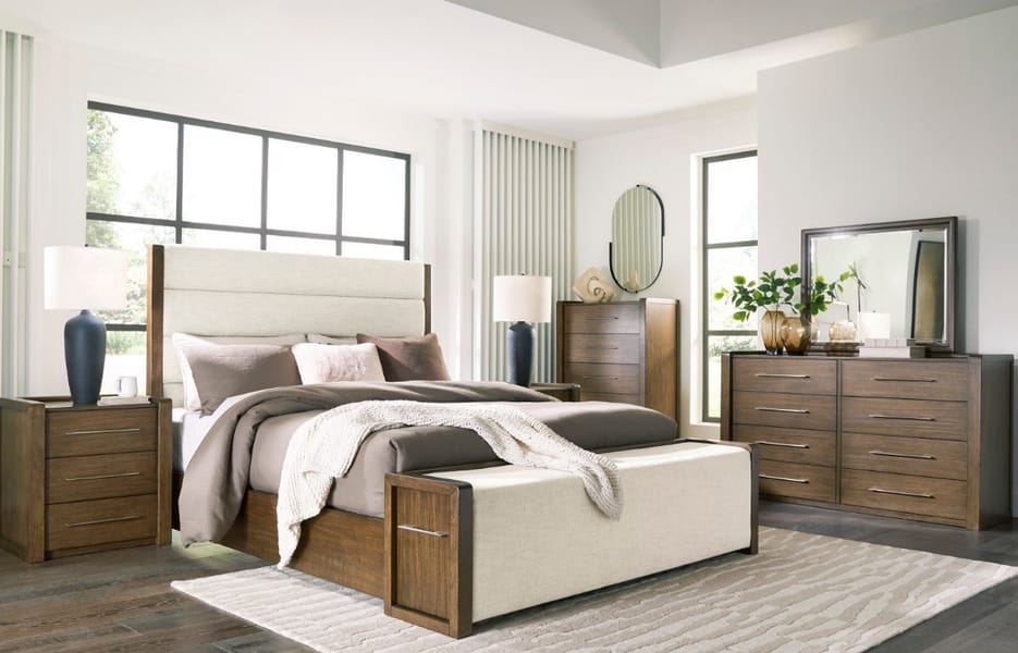 MARLOWE KING UPHOLSTERED STORAGE BED