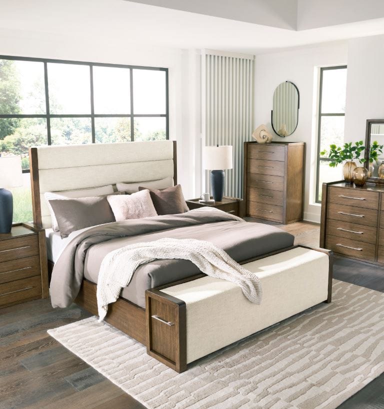 MARLOWE QUEEN UPHOLSTERED STORAGE BED