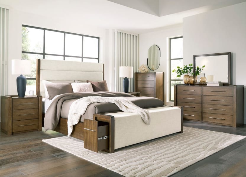 MARLOWE QUEEN UPHOLSTERED STORAGE BED