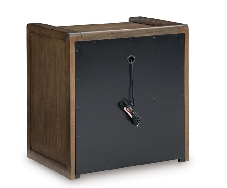 MARLOWE THREE DRAWER NIGHTSTAND