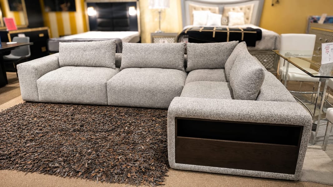 AVALORA MODULAR 4-PIECE SECTIONAL WITH DUAL STORAGE ARMS