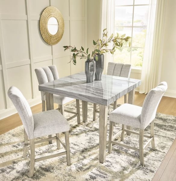 AURELIA SQUARE COUNTER HEIGHT DINING TABLE