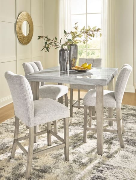 AURELIA 5-PIECE COUNTER HEIGHT DINING SET