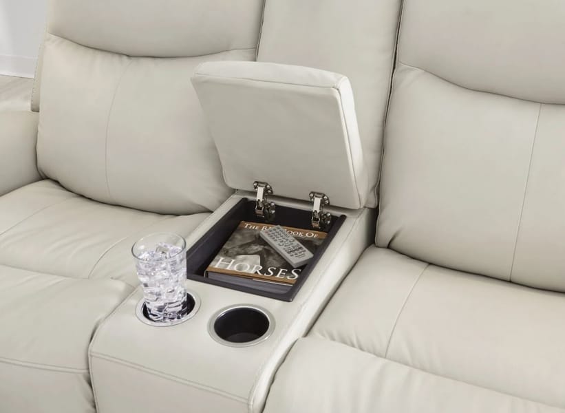 MINDANAO 2-PIECE POWER RECLINING LEATHER LIVING ROOM SET