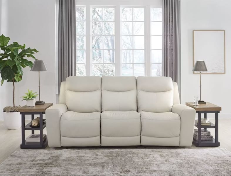 MINDANAO 2-PIECE POWER RECLINING LEATHER LIVING ROOM SET
