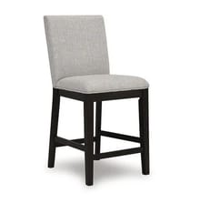 NOLAN UPHOLSTERED COUNTER HEIGHT BARSTOOL – DARK GRAYISH BROWN