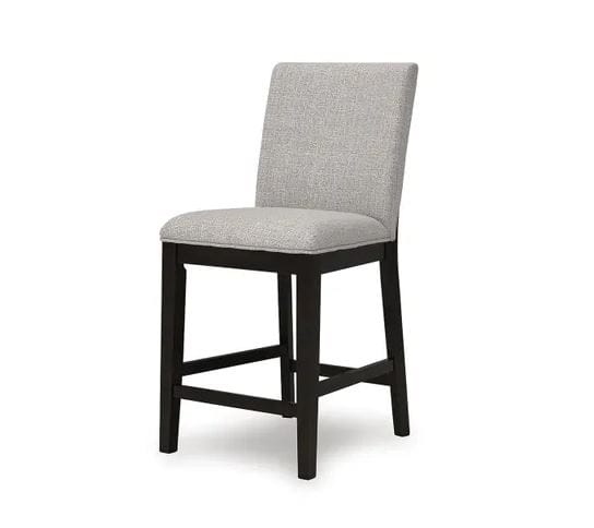 NOLAN UPHOLSTERED COUNTER HEIGHT BARSTOOL – DARK GRAYISH BROWN
