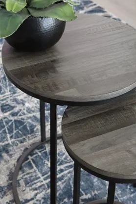 BRIELLE NESTING ACCENT TABLE SET – 2 PIECES