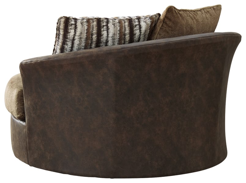 Ashley Living Room Alesbury Oversized Swivel Accent Chair 1870421