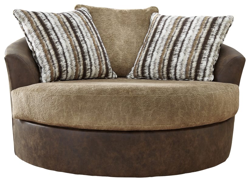 Ashley Living Room Alesbury Oversized Swivel Accent Chair 1870421