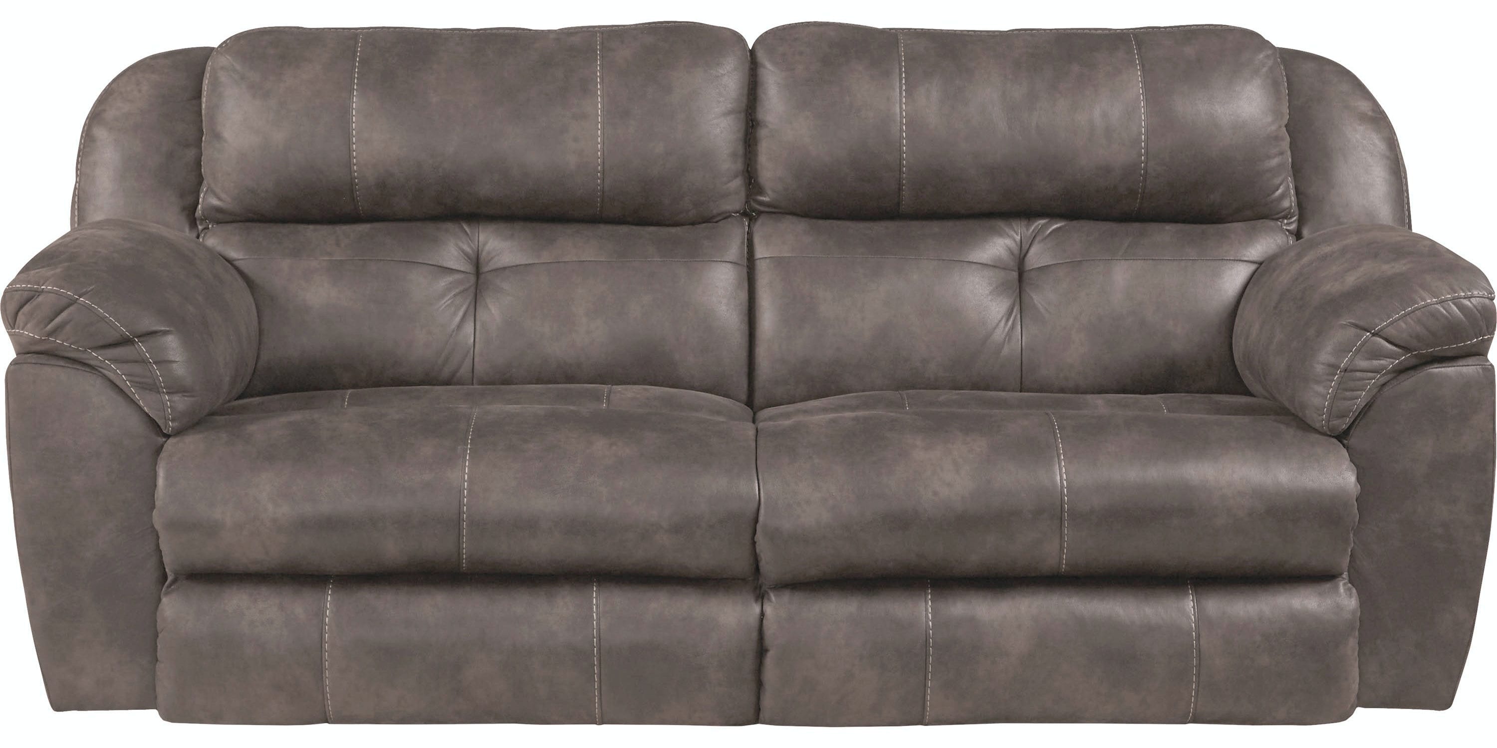 Catnapper Furniture Living Room Power Headrest with Lumbar Power Lay Flat Reclining Sofa 761891-Dusk