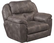 Catnapper Furniture Living Room Power Headrest with Lumbar Power Lay Flat Recliner 7618907