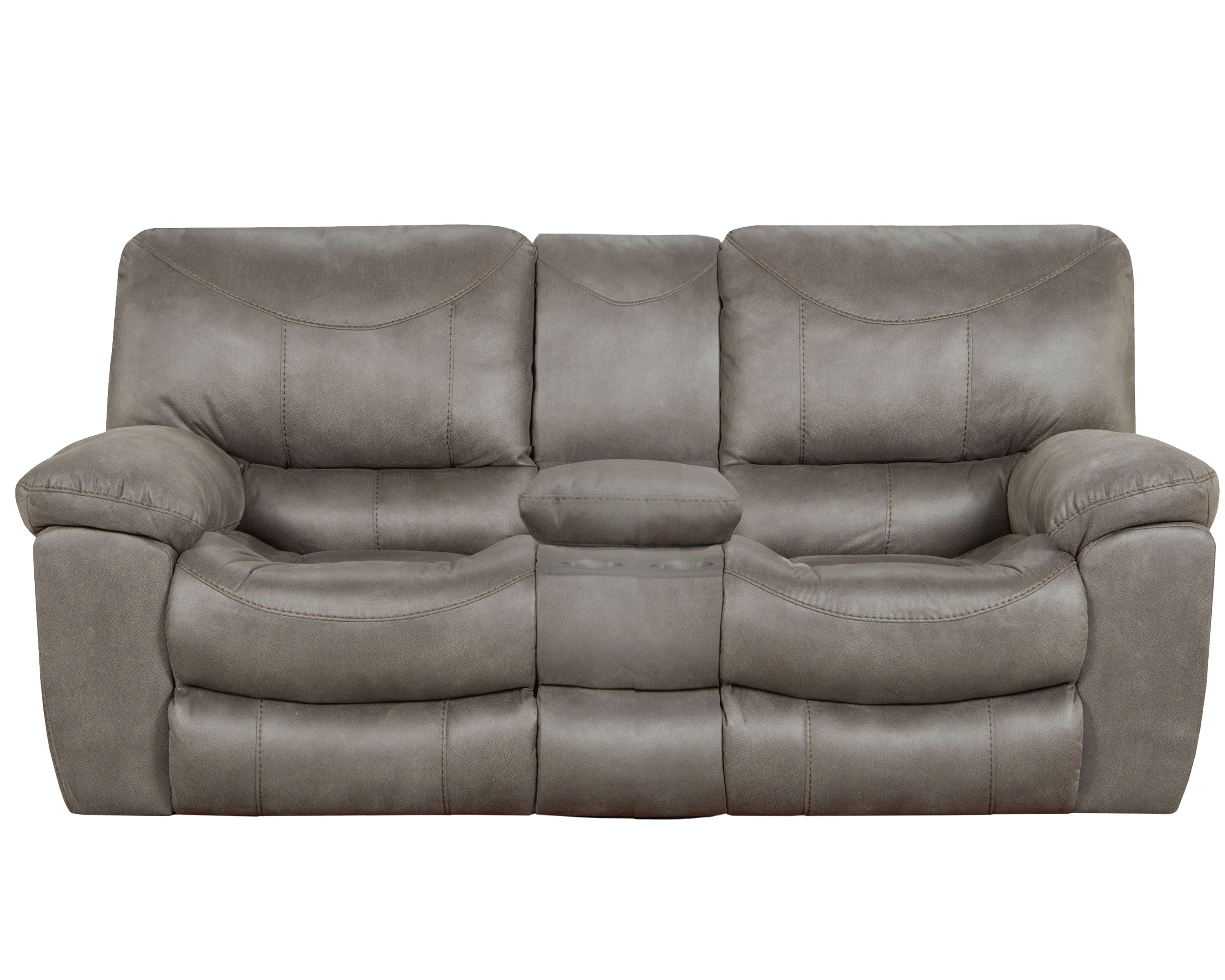 Catnapper Furniture Living Room Reclining Console Loveseat 1929