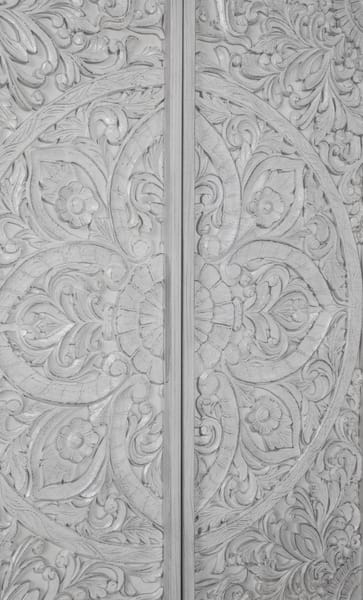 Modus Bedroom Boho Chic Wardrobe Chest In Washed White 1JQ986