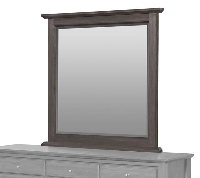 Modus Accessories City II Beveled Glass Mirror In Basalt Gray 1X5783