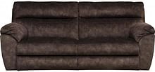 Catnapper Furniture Living Room Sedona Power Headrest Lay Flat Reclining Sofa 62221-Mocha