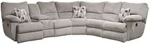Catnapper Furniture Living Room 225-Pewter Sectional