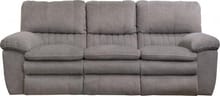 Catnapper Furniture Living Room Power Lay Flat Reclining Sofa 62401-Graphite