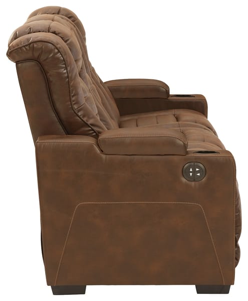 Ashley Living Room Owner's Box Power Reclining Sofa 2450515