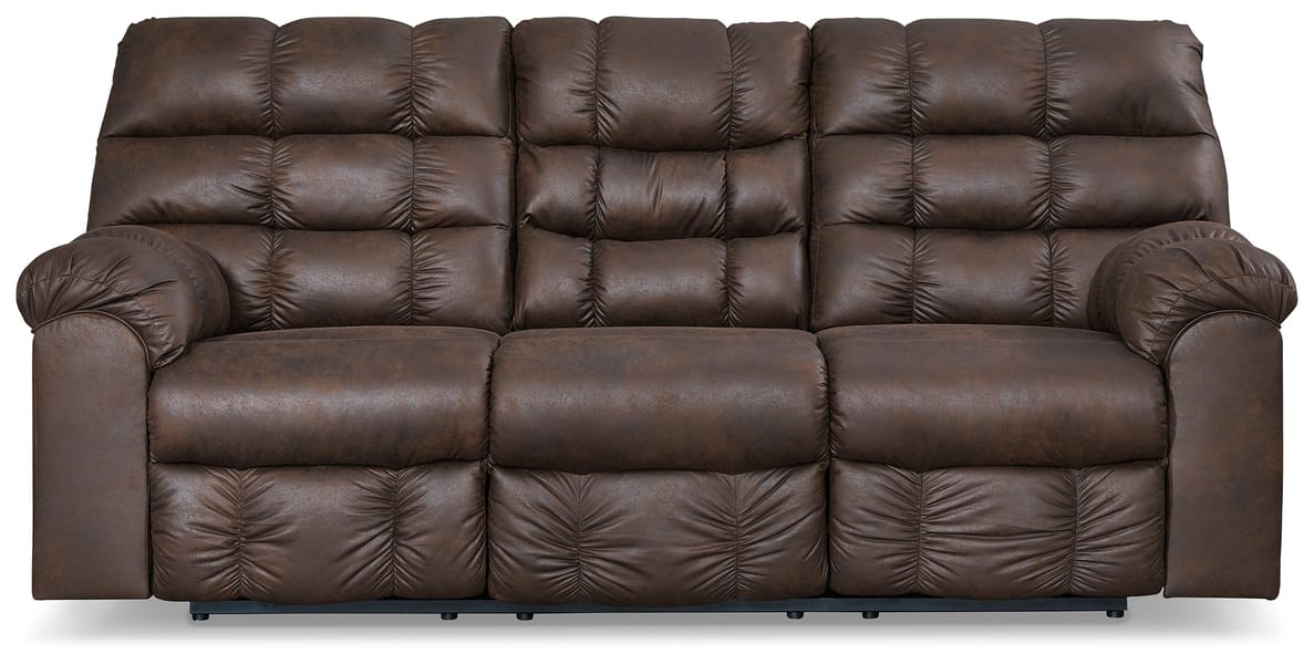 Ashley Living Room Derwin Reclining Sofa with Drop Down Table 2840189