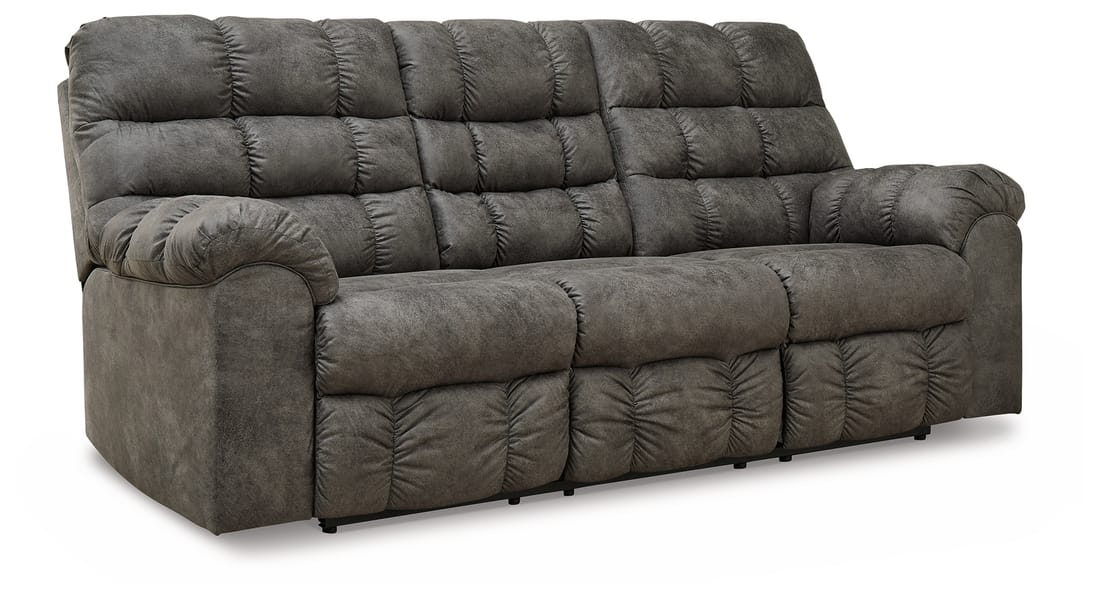 Ashley Living Room Derwin Reclining Sofa with Drop Down Table 2840289