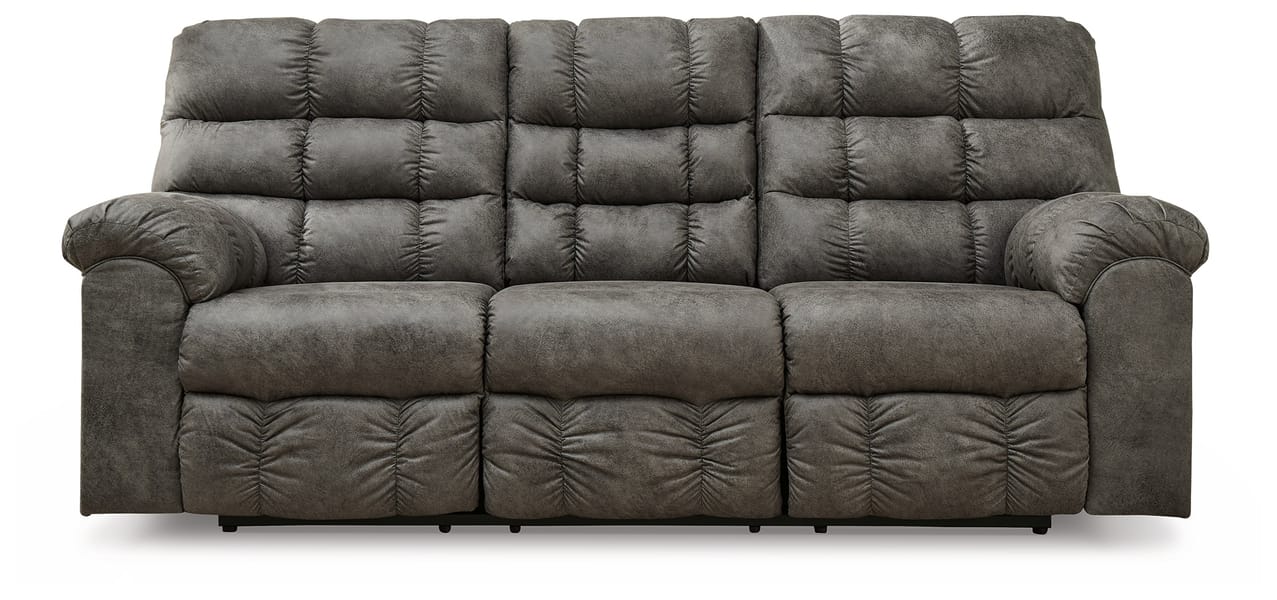 Ashley Living Room Derwin Reclining Sofa with Drop Down Table 2840289