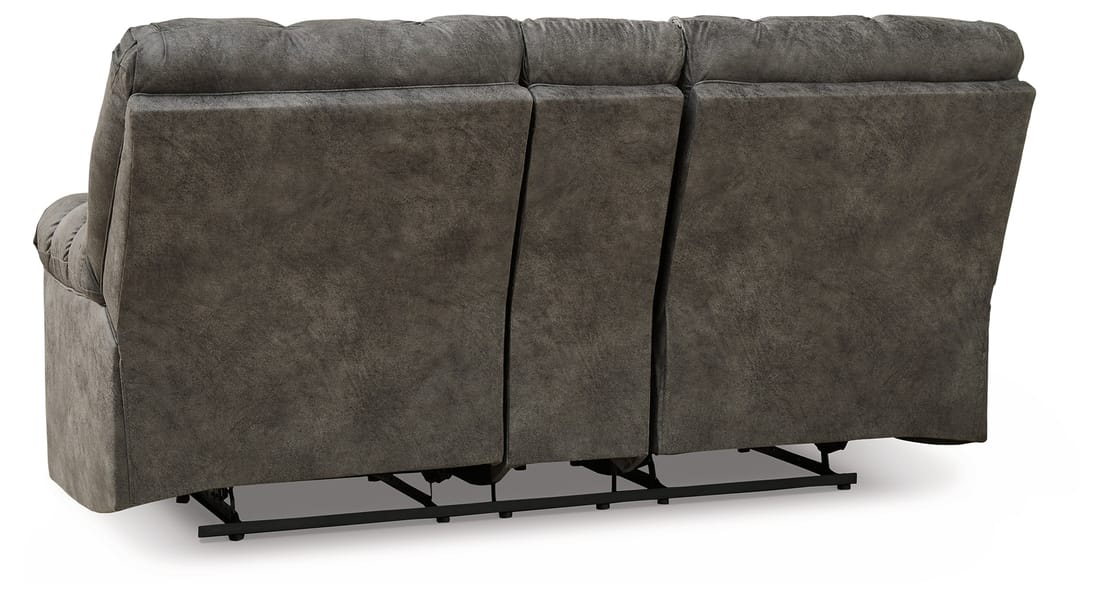 Ashley Living Room Derwin Reclining Loveseat with Console 2840294