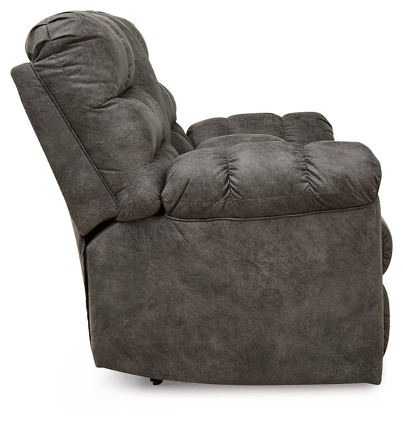 Ashley Living Room Derwin Reclining Loveseat with Console 2840294