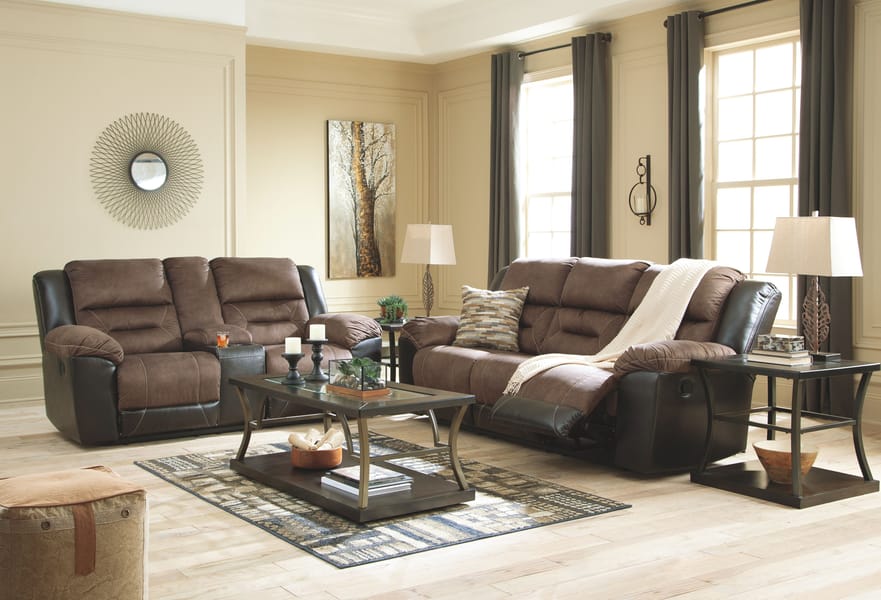Ashley Living Room Earhart Reclining Sofa 2910188