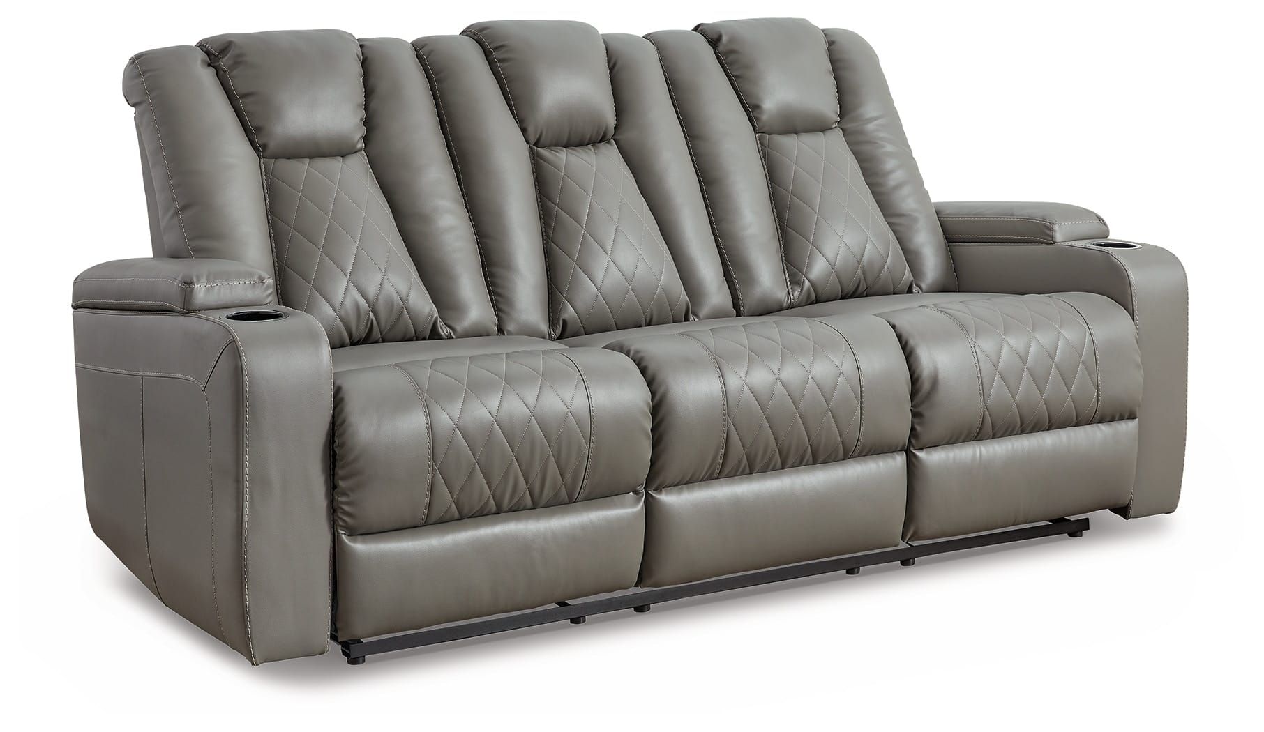 Ashley Living Room Mancin Reclining Sofa with Drop Down Table 2970289
