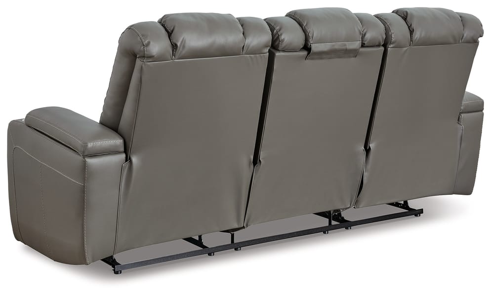 Ashley Living Room Mancin Reclining Sofa with Drop Down Table 2970289