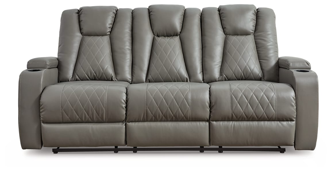 Ashley Living Room Mancin Reclining Sofa with Drop Down Table 2970289