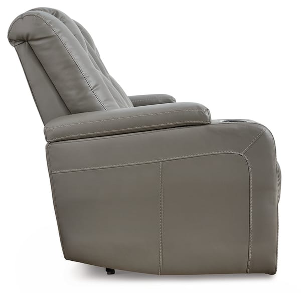 Ashley Living Room Mancin Reclining Sofa with Drop Down Table 2970289