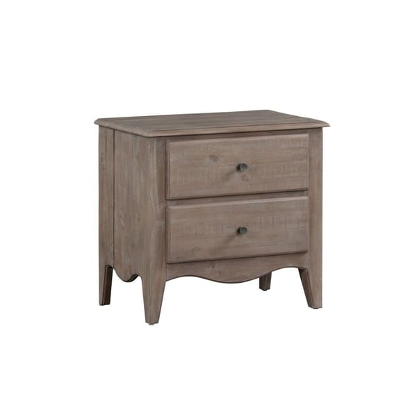 Modus Bedroom Ella Two-Drawer Nightstand In Camel 2G38812