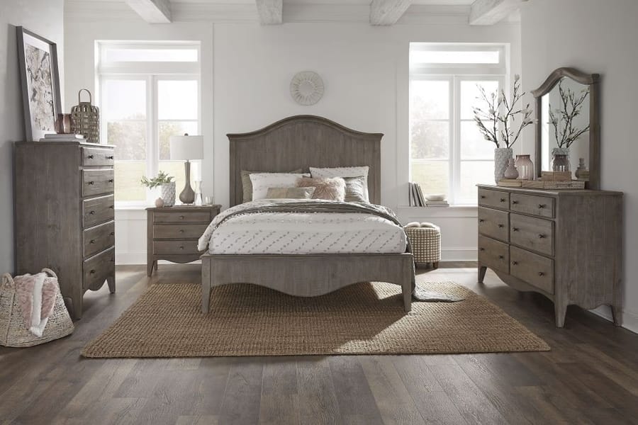 Modus Bedroom Ella Six-Drawer Dresser In Antique Mocha In Camel 2G3882