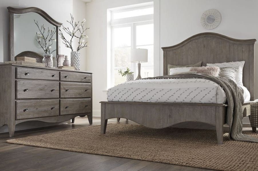 Modus Bedroom Ella Six-Drawer Dresser In Antique Mocha In Camel 2G3882