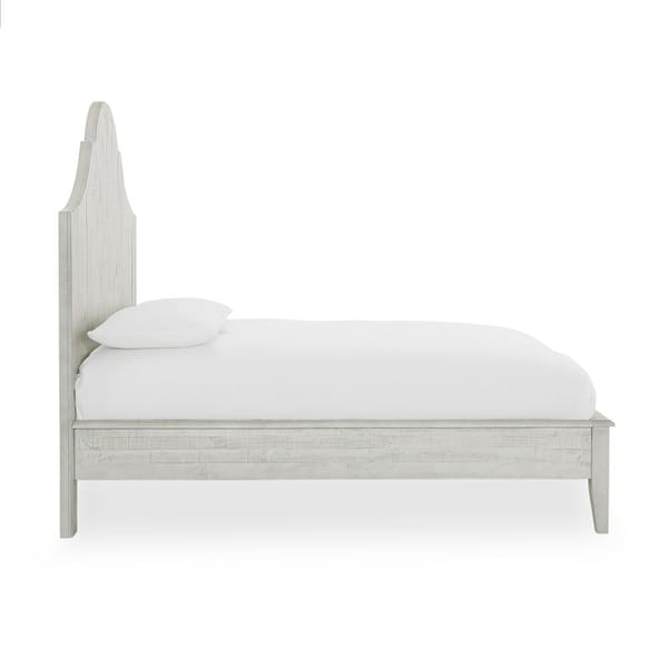 Modus Bedroom Ella Solid Wood Scroll Bed In White Wash 2G43A5